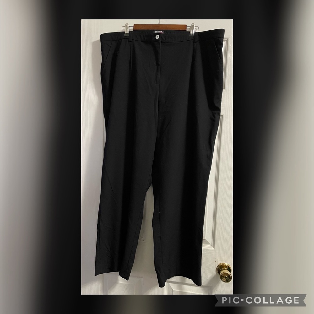 George Slim Thick Straight Legged Pant Size 22W